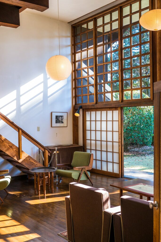 house interior in edo tokyo open air architectural museum japan